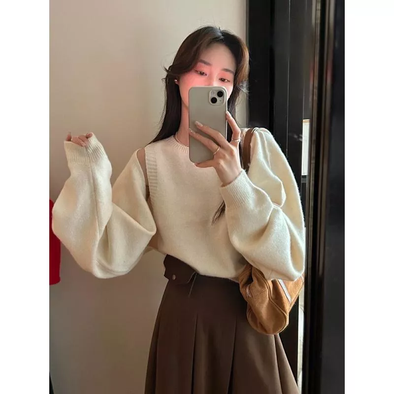 兩件式背心+針織外罩套組（預購）