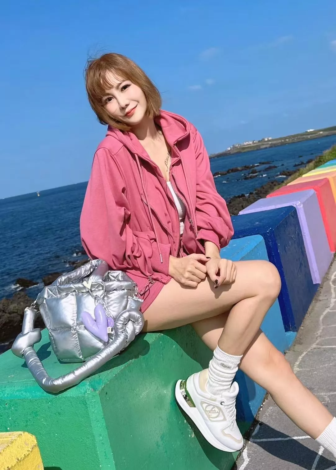 (出清特惠)現貨---重工雙拉鍊套裝