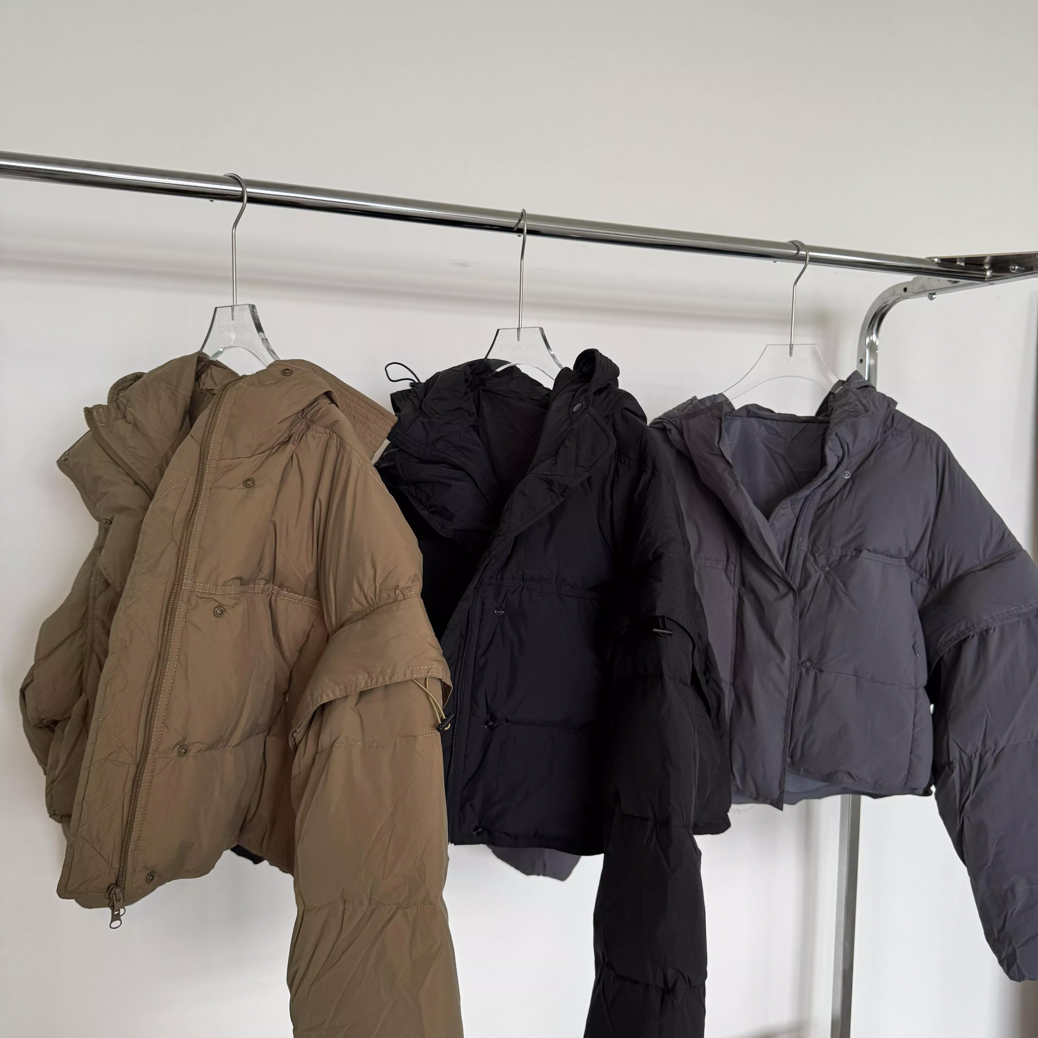 現貨---可拆袖澎澎鴨絨外套