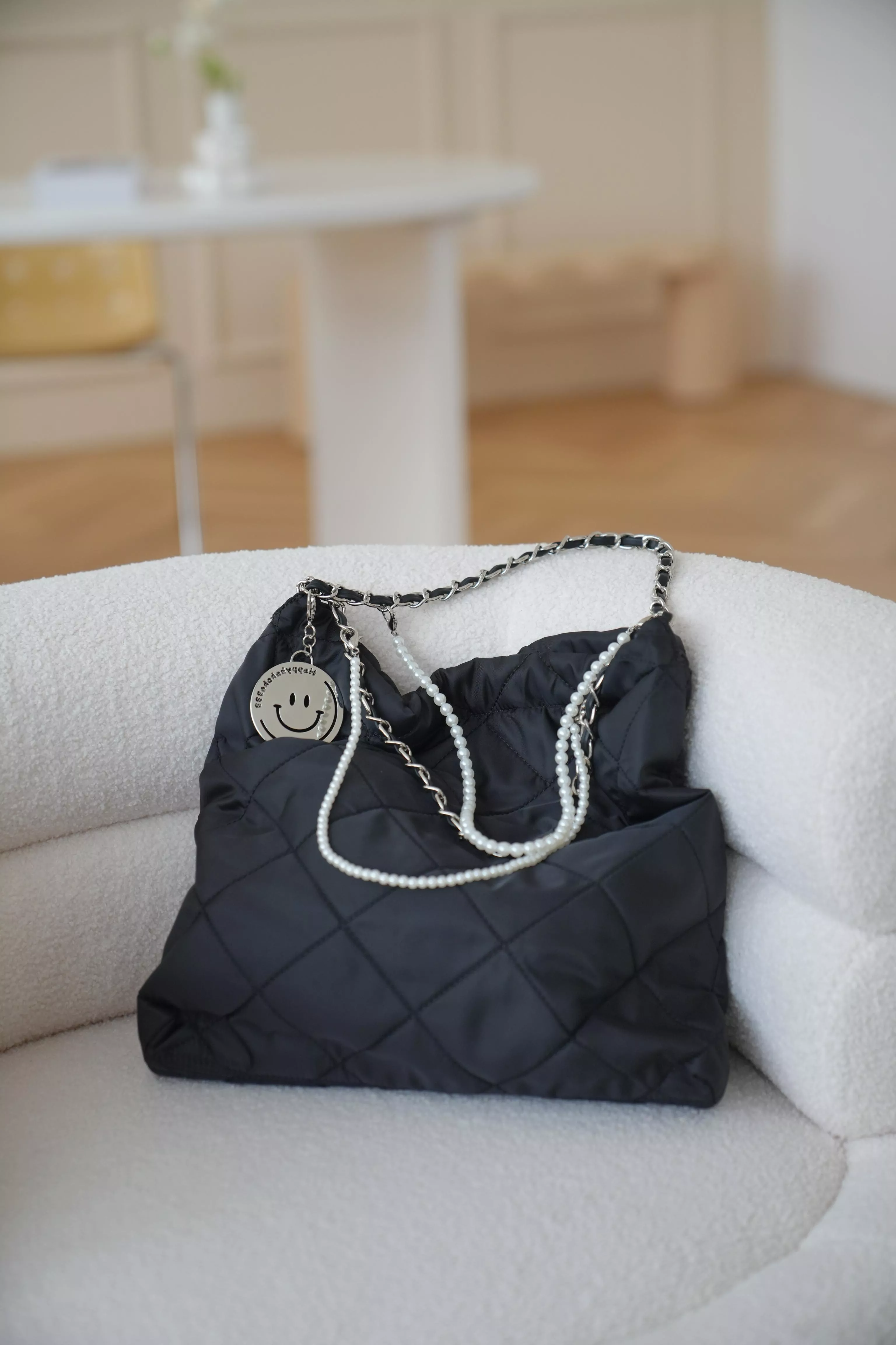 現貨(年度特惠)---尼龍珍珠鏈包