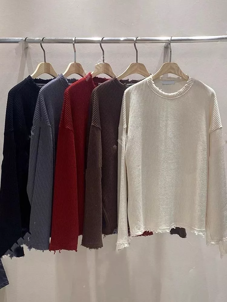 ［季末檔口斷貨特賣］NC11 不規則收編 不怕單調的袖口領口 適合四季的針織上衣