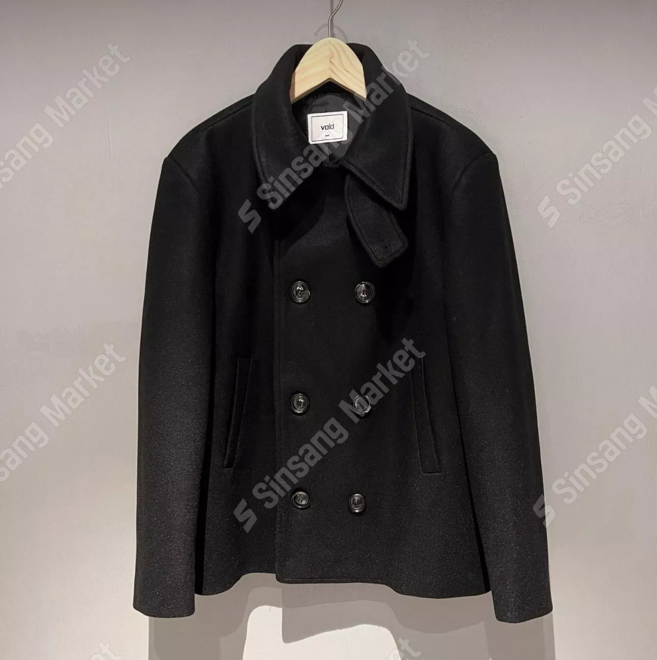 檔口換季特賣 檔口28折的羊毛雙排扣大衣