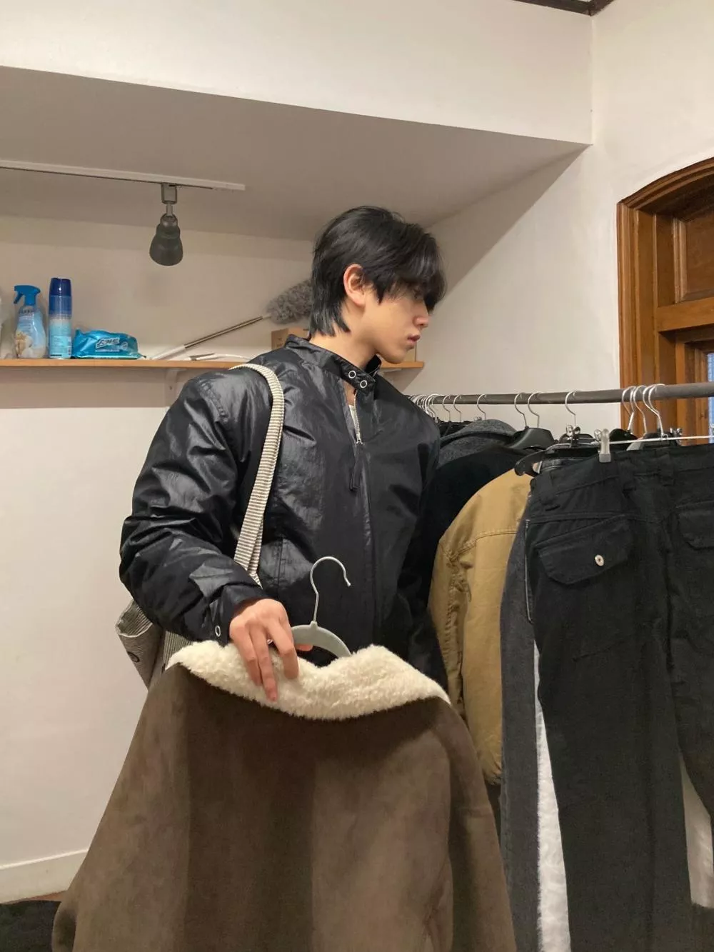 NH01_微霧面 帥氣剪影 尼龍外套