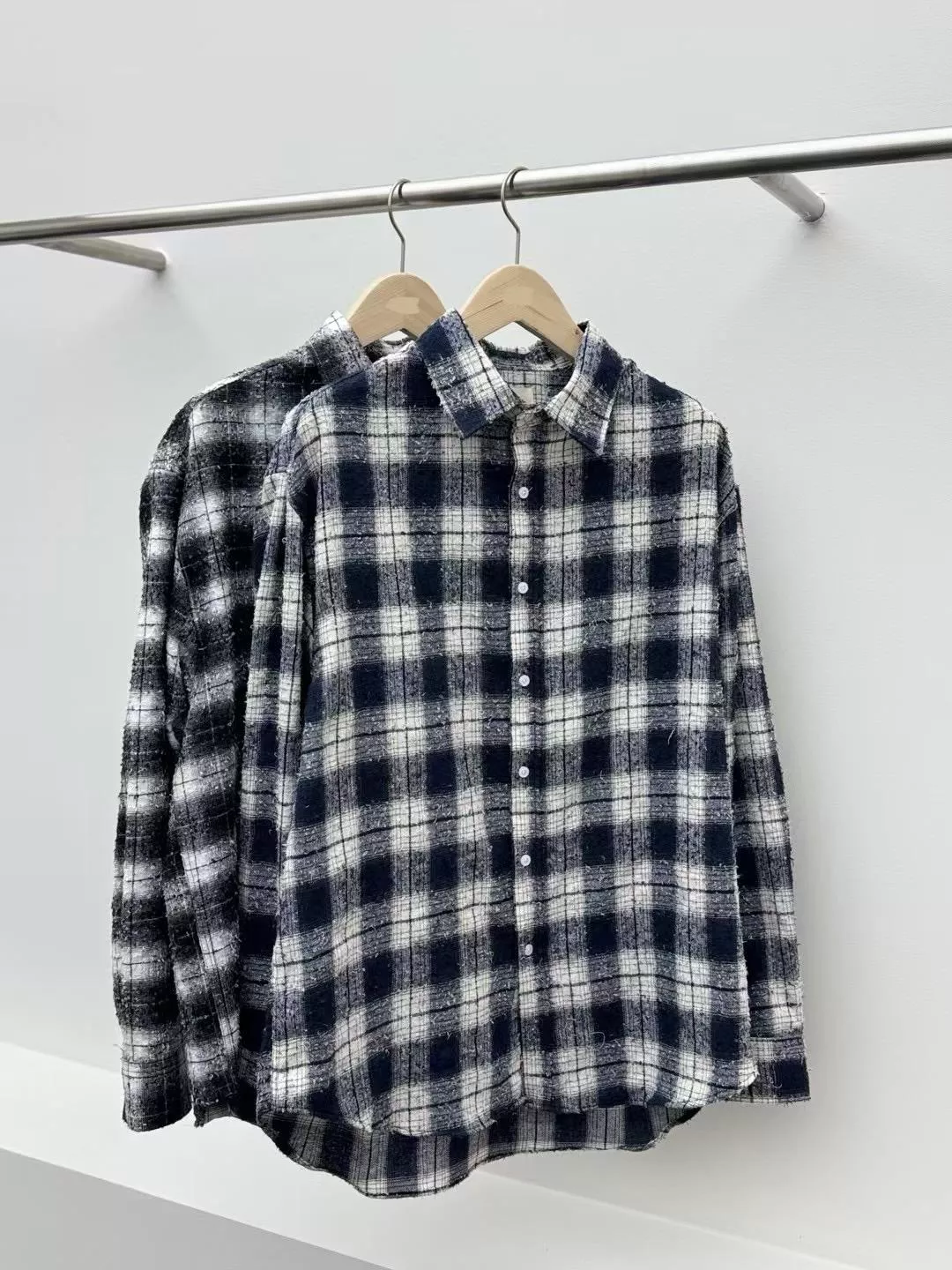 NH33 最愛我的那家檔口哥哥新開業的 好看到不行的格紋襯衫