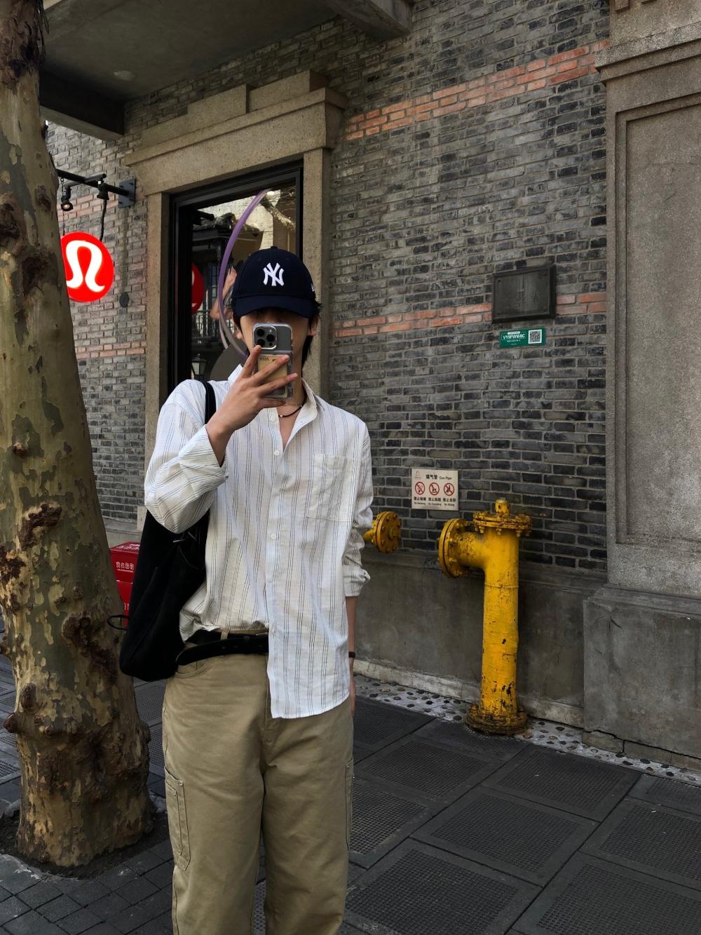 NI07 羅埃爾條紋襯衫