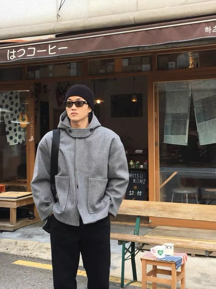 ［季末檔口斷貨特賣］NE24 時髦度登頂的短款連帽羊毛夾克