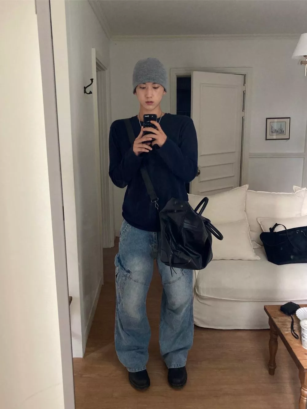 CA05_中央公園 工裝牛仔褲