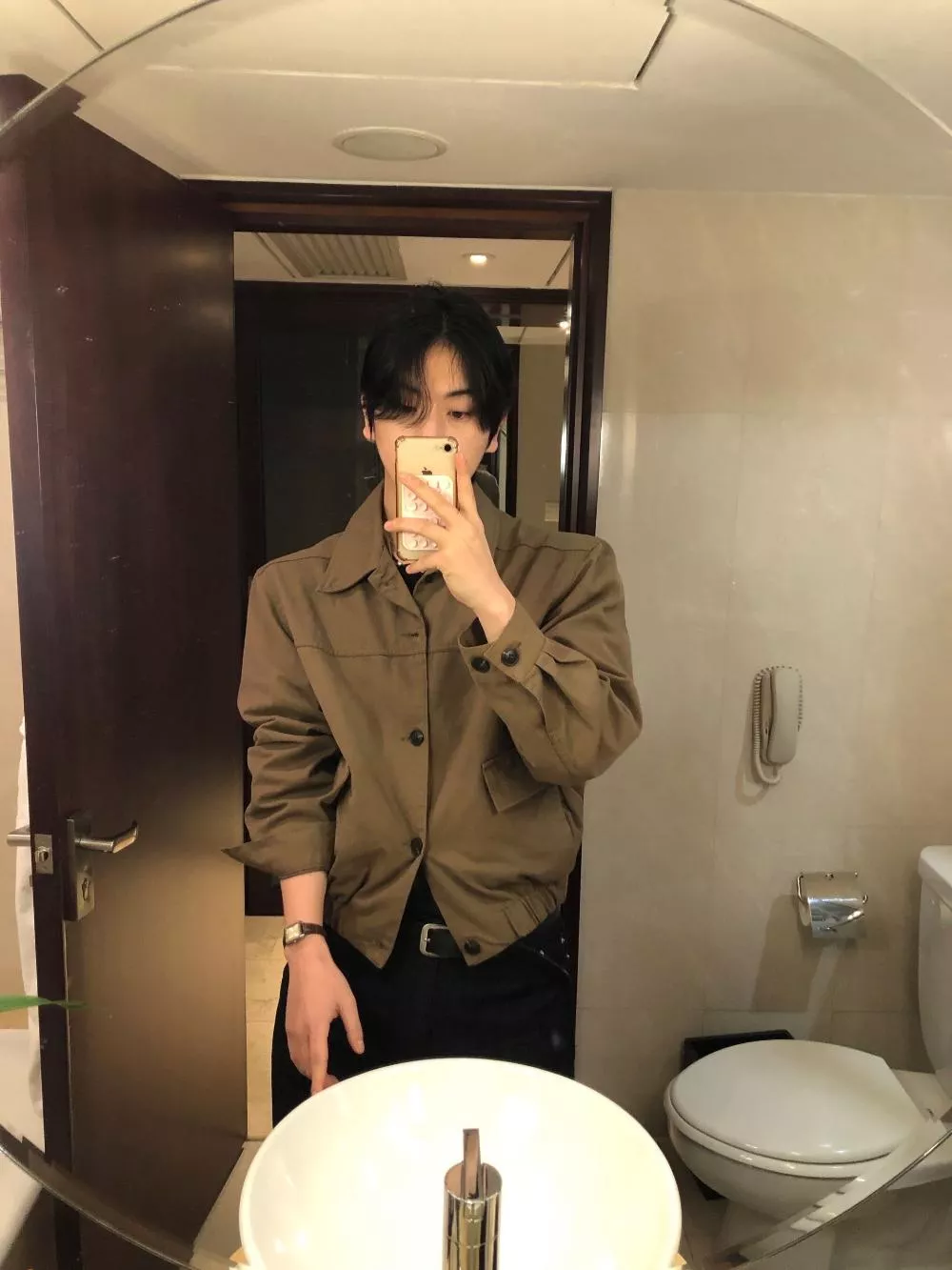 CA17_經典英倫風 短版風衣夾克