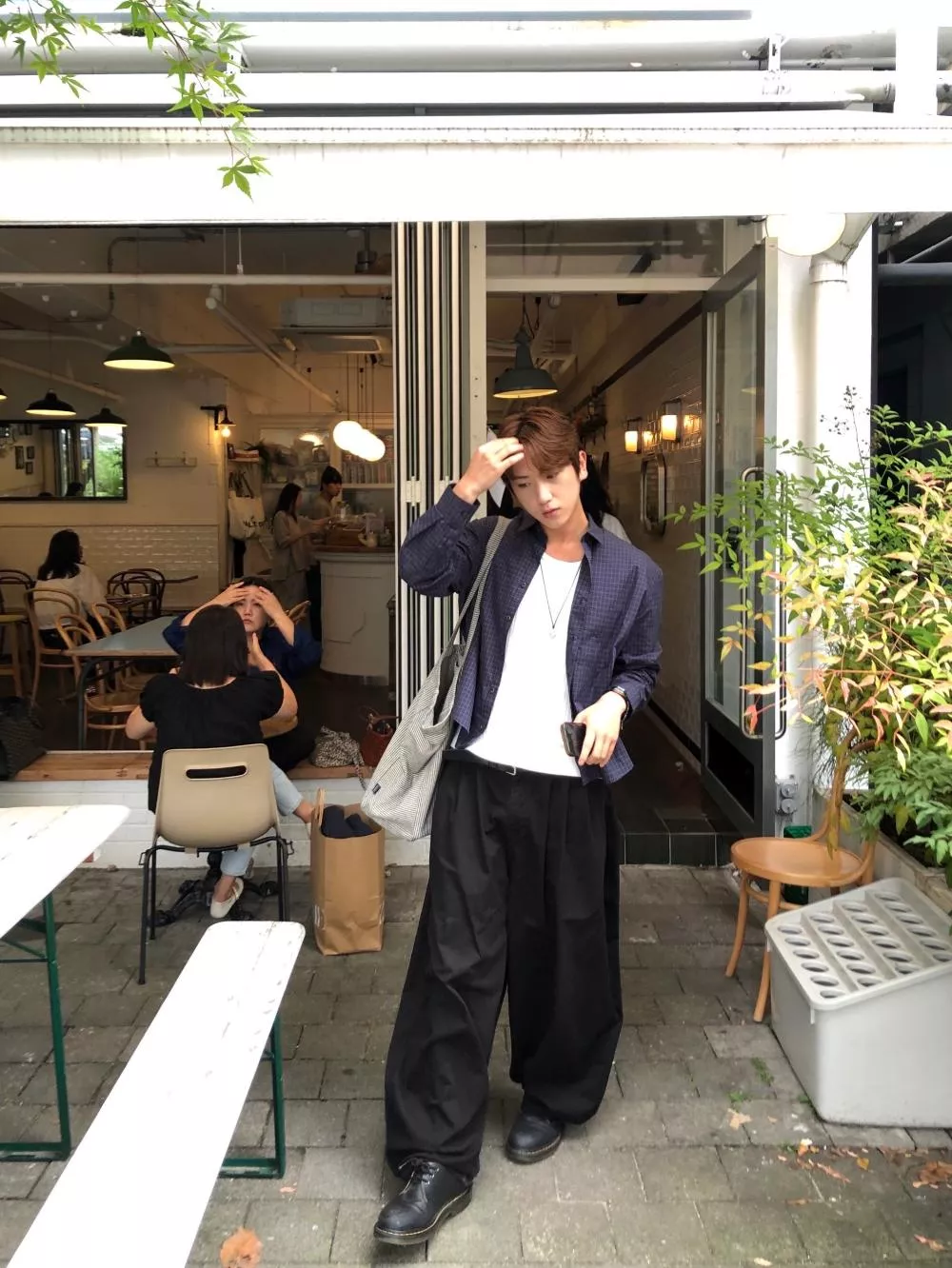 CB10_本期褲子第一推薦 三摺落地褲