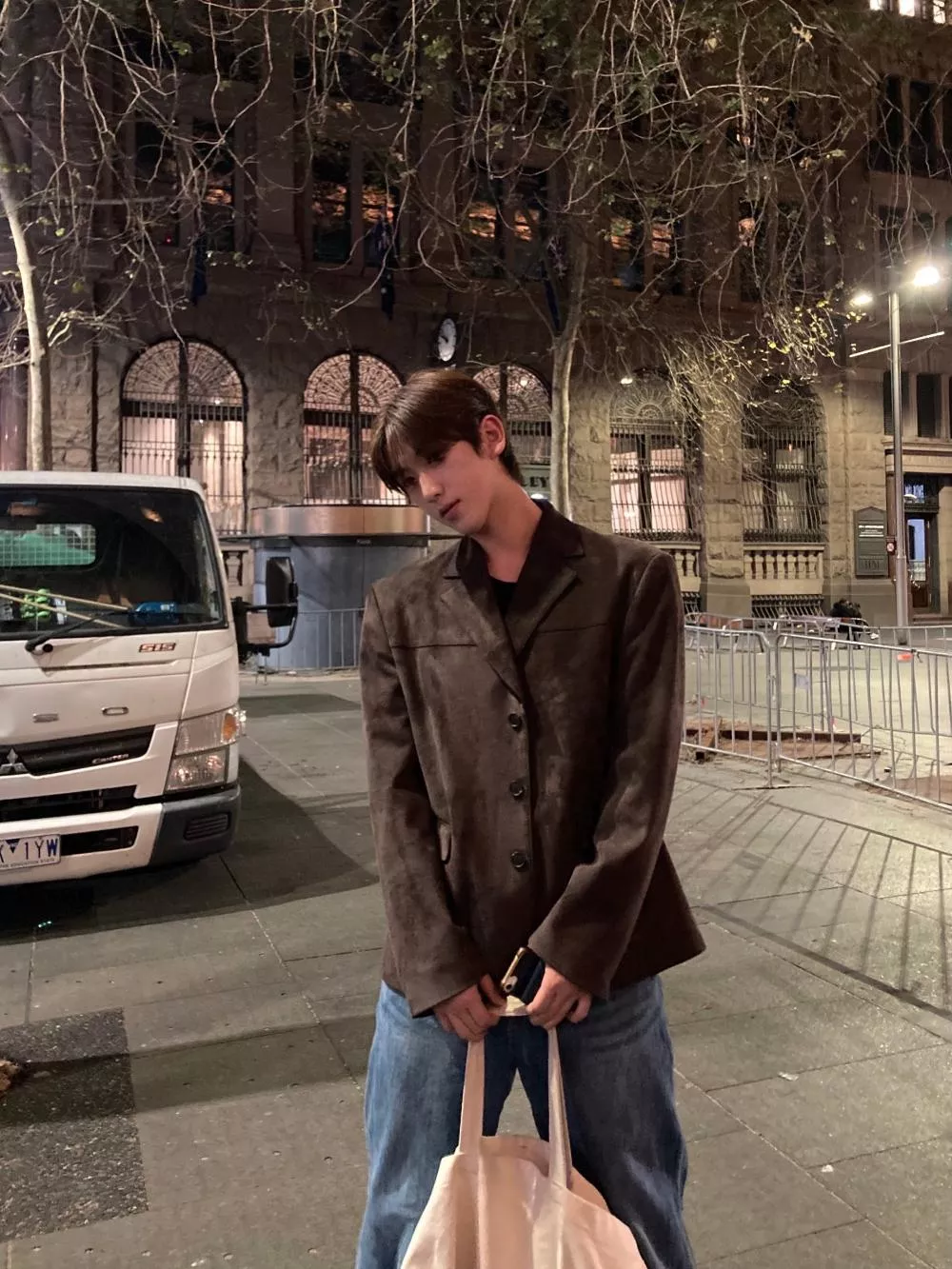 CD06_海莉 麂皮西裝夾克