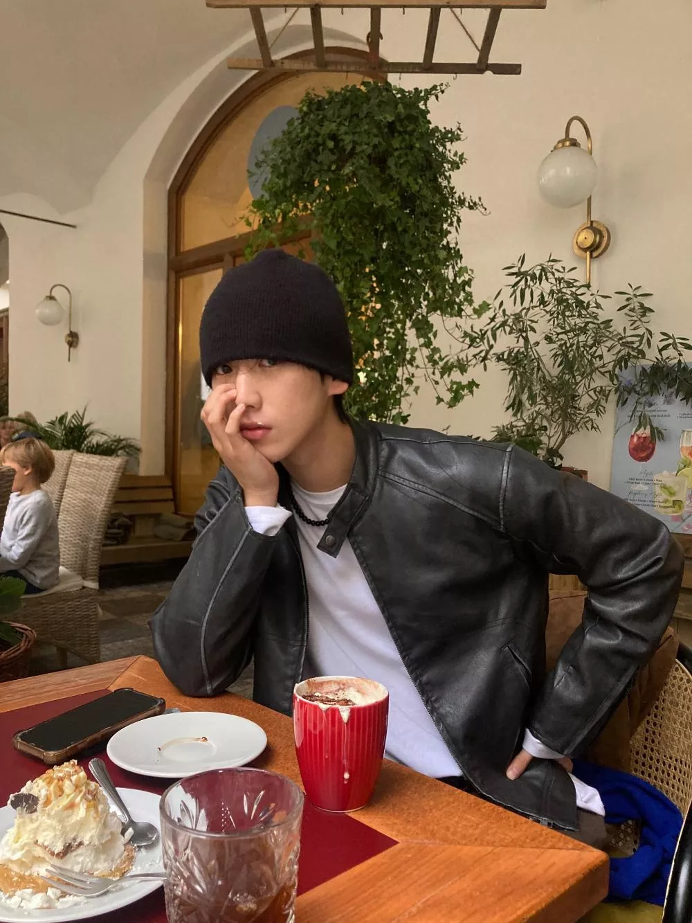 CD02_俐落西班牙 復古水洗 機車夾克