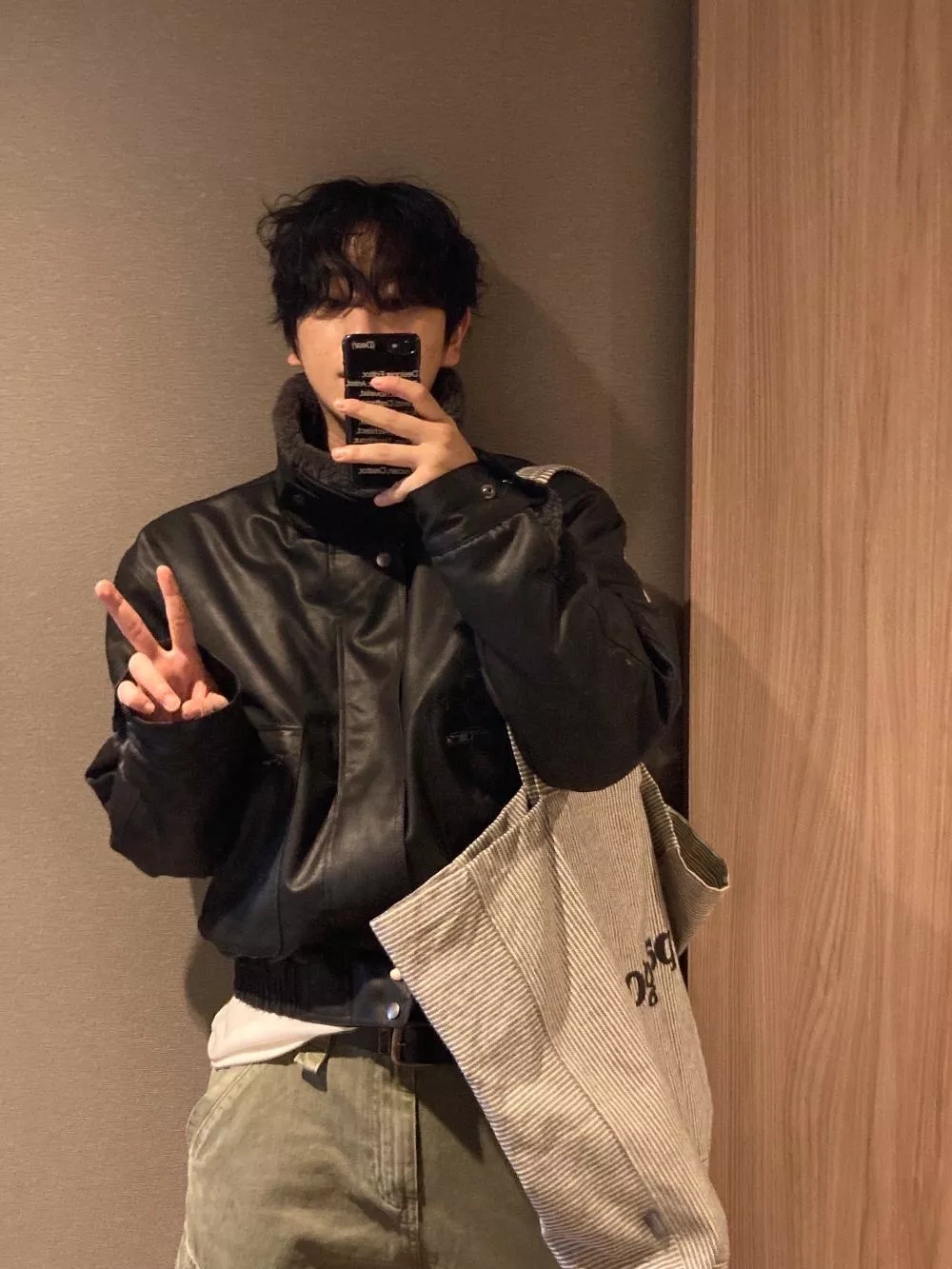 CE05_澀谷高級羊皮 飛行夾克