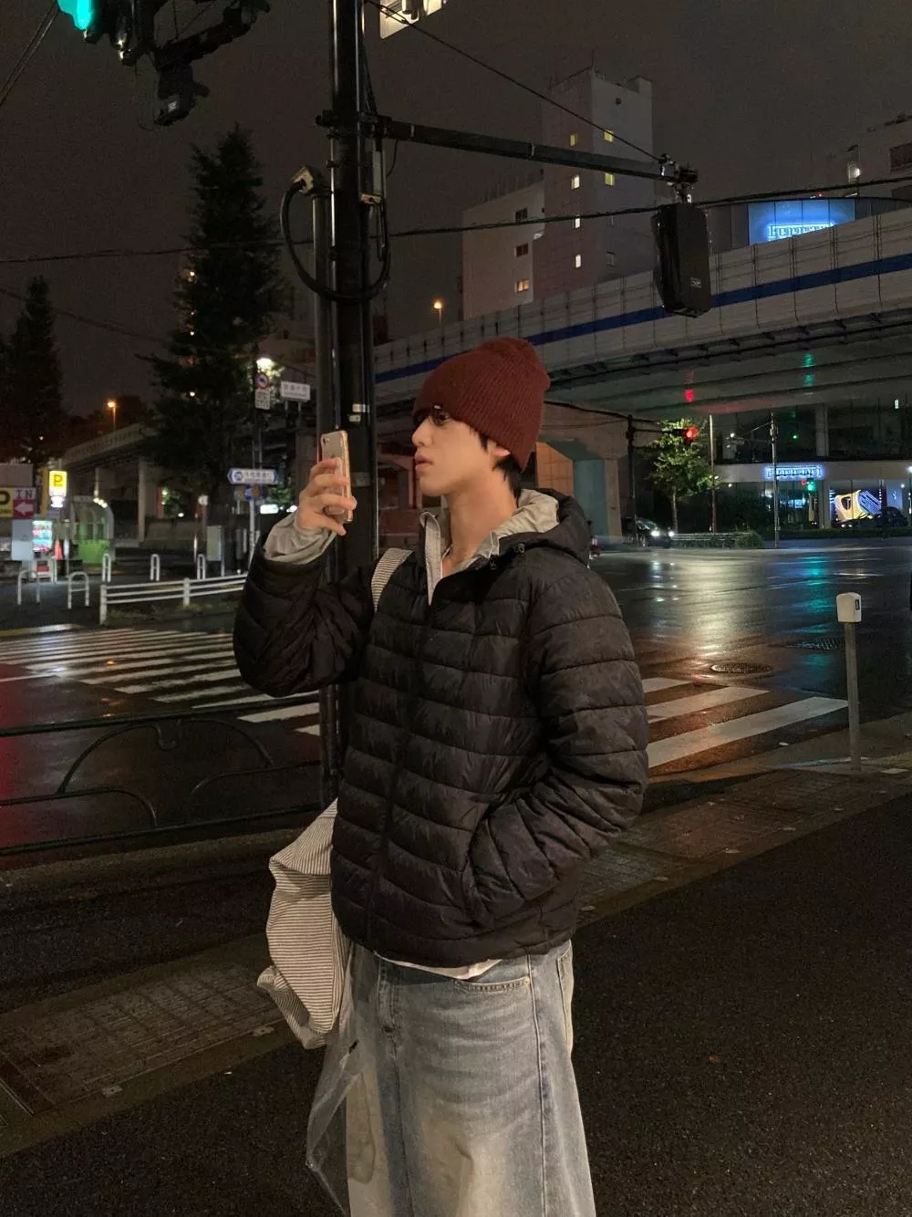 CE02_東京鐵塔 輕羽絨連帽外套