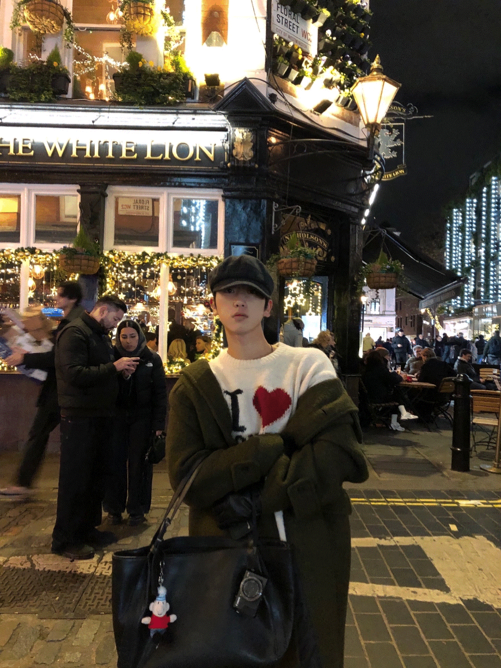 CF03_我愛倫敦 安哥拉羊毛針織上衣