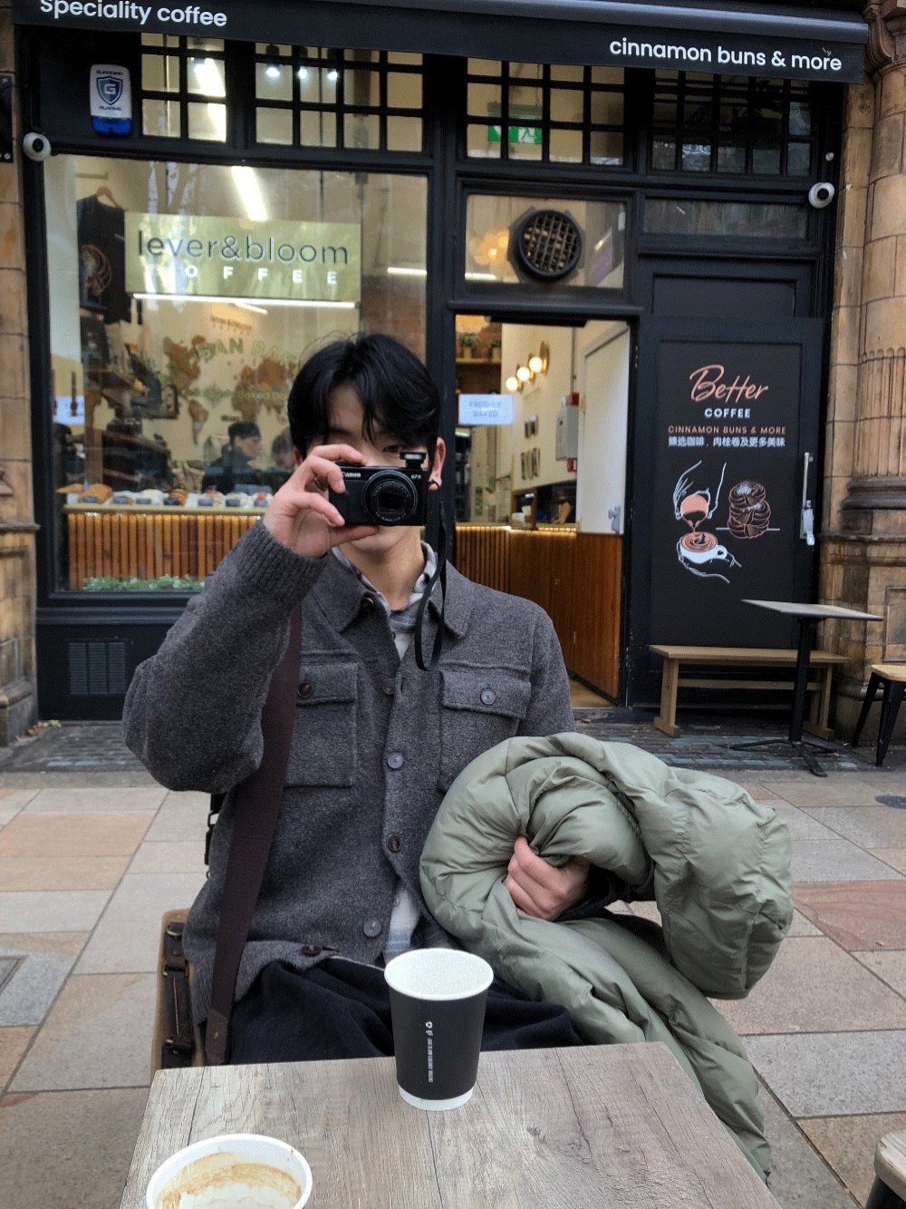 CF06_香榭大道 口袋翻領針織開衫