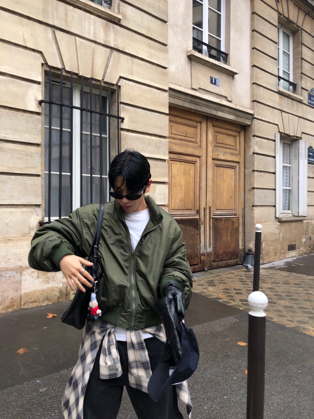 CF15_復古馬丁 Ma-1 羽絨外套