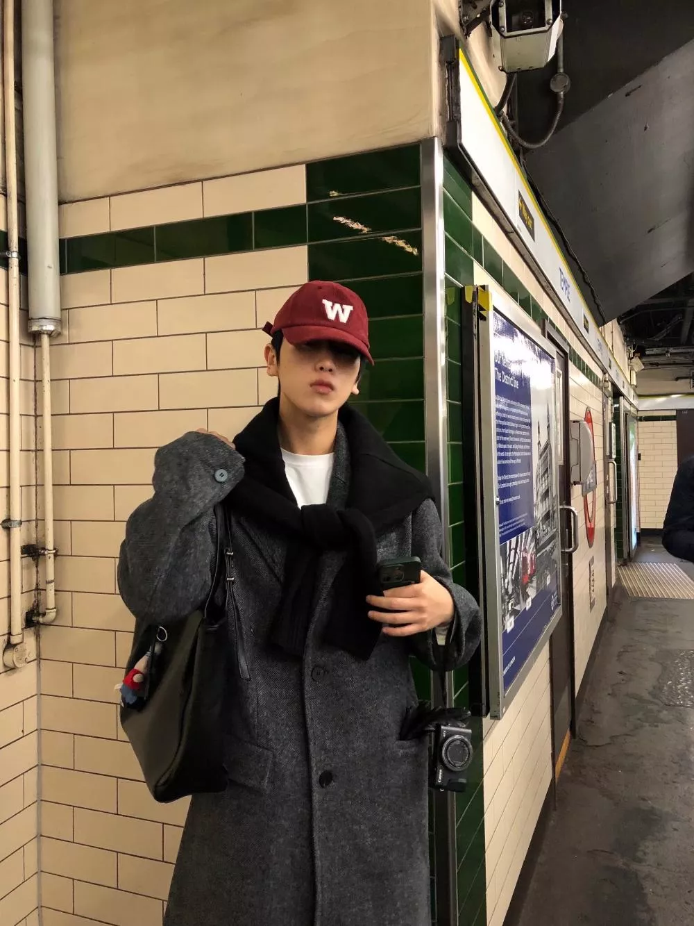 CG01_法式感性 人字紋50%羊毛大衣