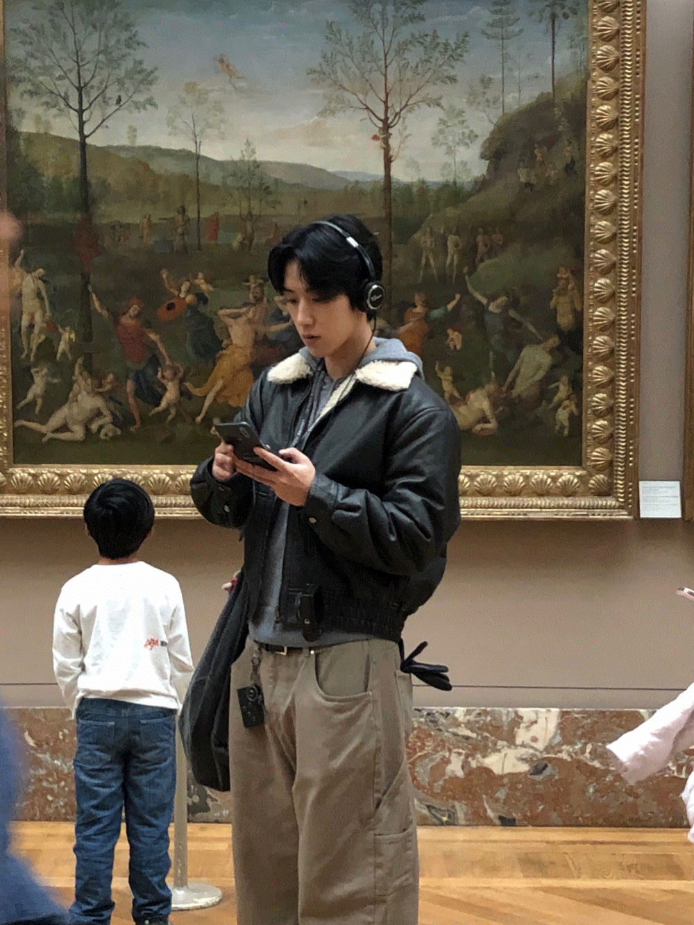 CG09_羅浮宮 復古羊皮夾克