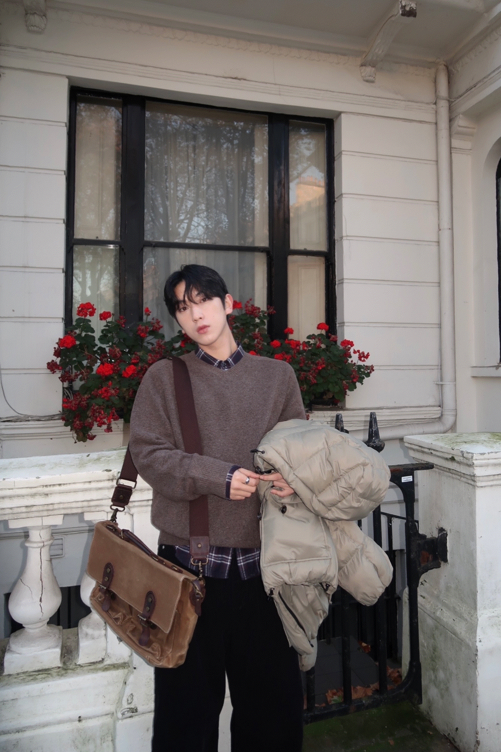 CG14_帕丁頓 V領針織上衣