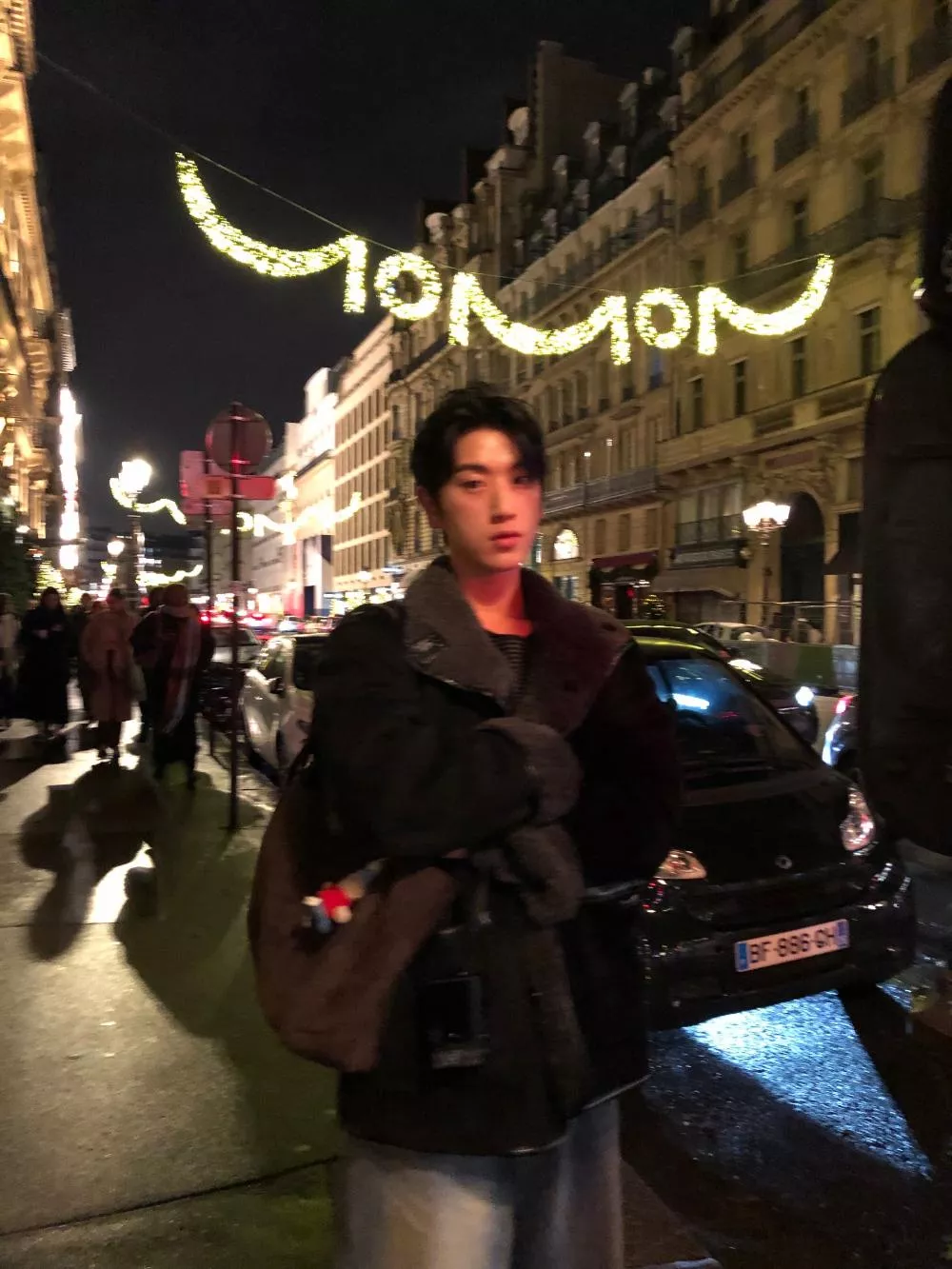 CG22_攝政街 正反兩穿 布偶熊羊皮夾克