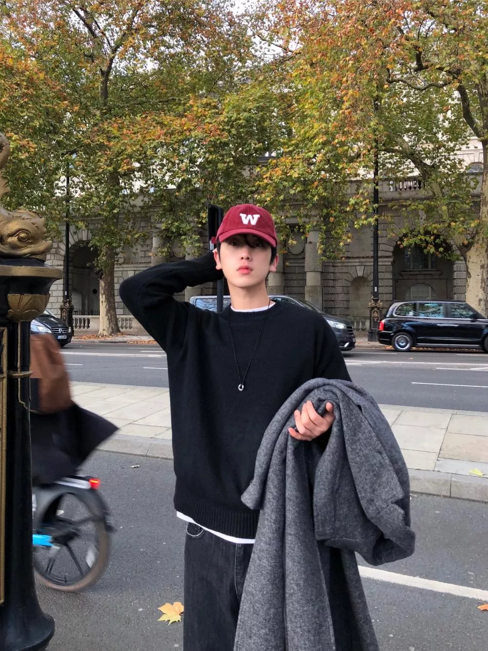 CG23_倫敦圓領 針織上衣