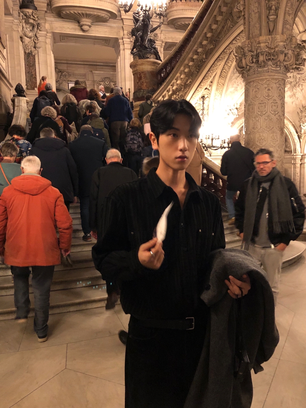 ［季末韓國出清］CH02_好看到即將斷貨的 燈芯絨卯釘釦夾克