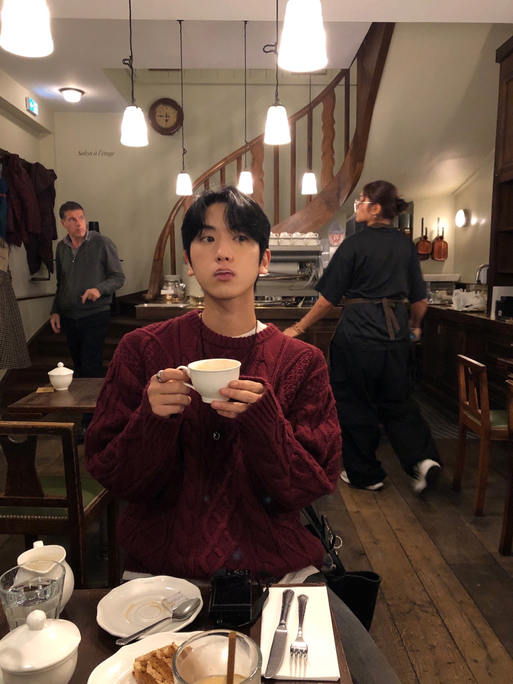 CH06_好久沒出現的 羊毛麻花漁夫針織上衣