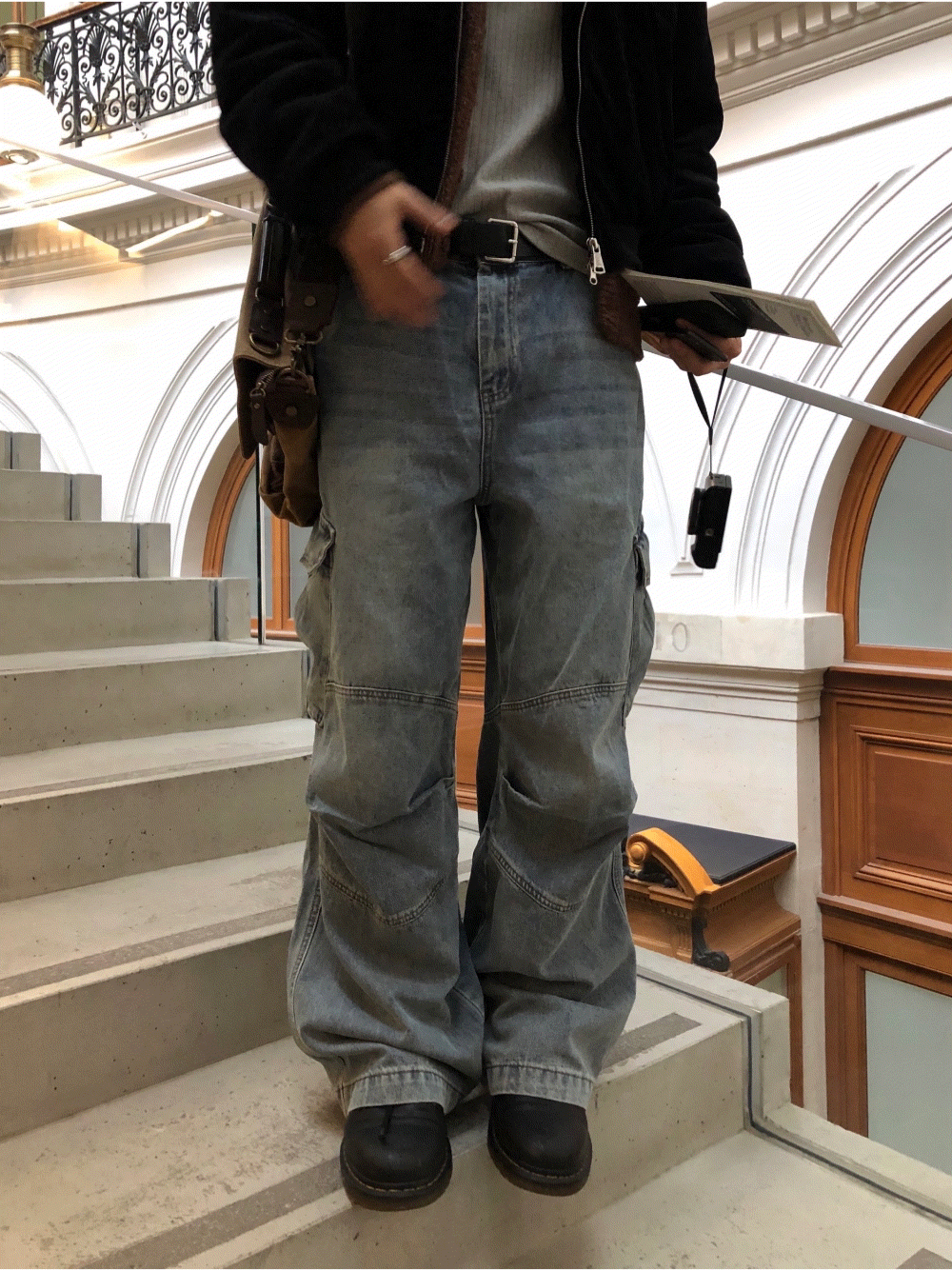 CH08_版型比例超頂的 伊芙工裝牛仔褲