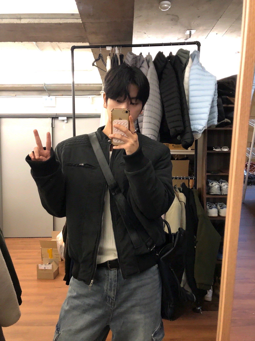 CH16_韓國超級熱門 坎塔飛行員厚磅夾克