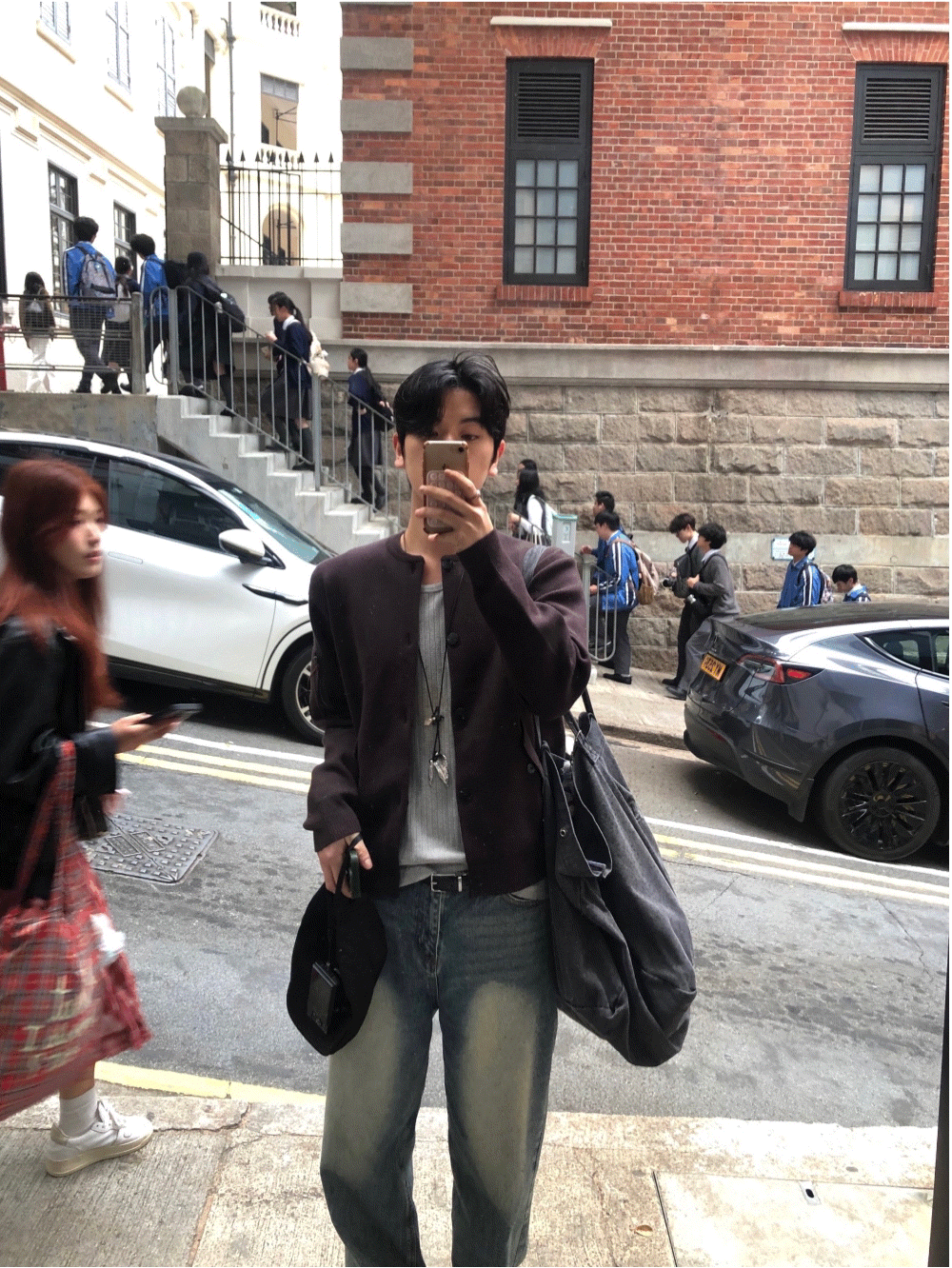 CI08_本月自留款 MA-1拉鍊口袋 針織夾克