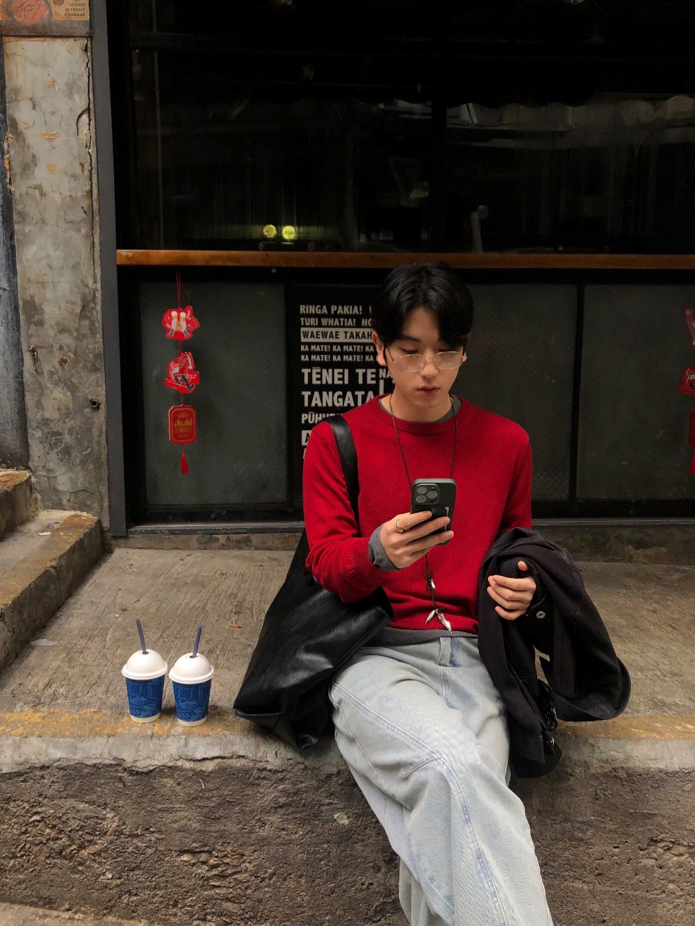 CI10_四季圓領 針織羊毛上衣