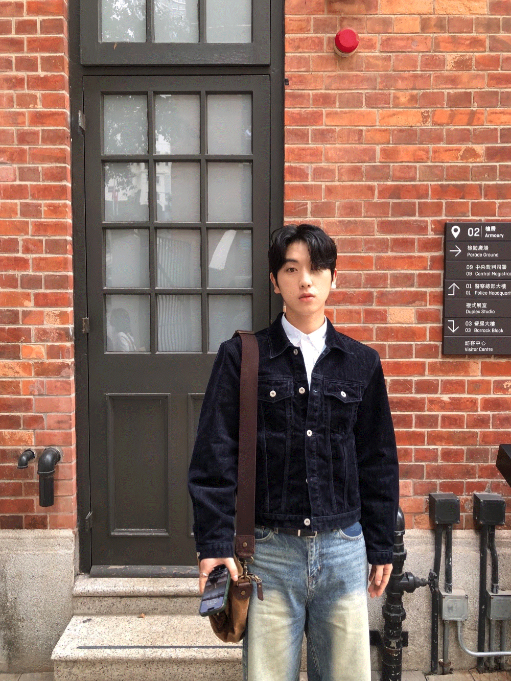 CI22_高級感天鵝絨 牛仔卡車夾克