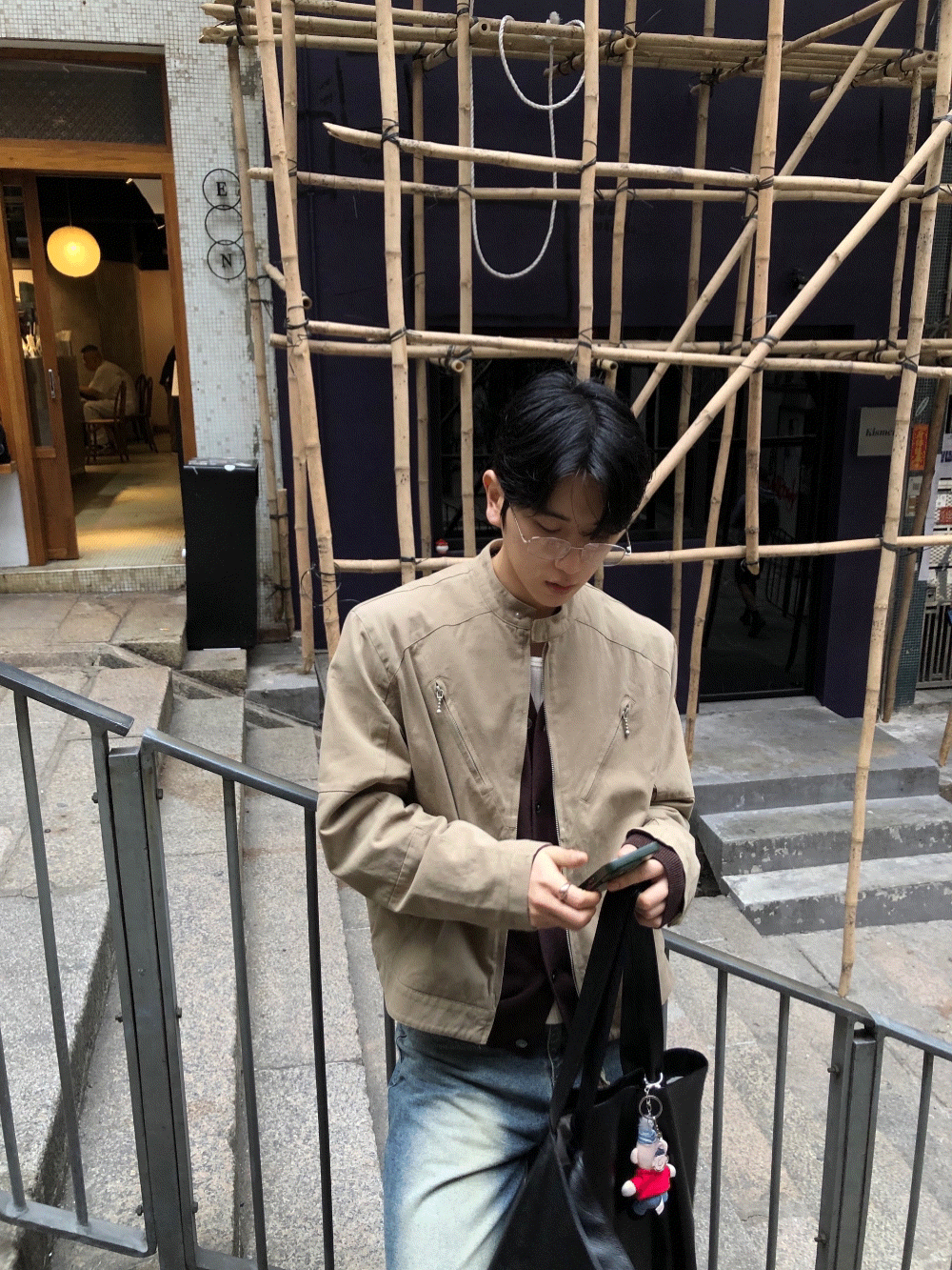 CI23_勞倫復古 機槍夾克