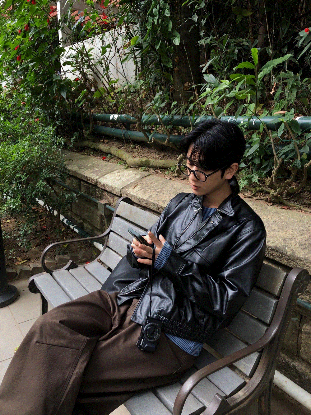 CJ01_今年看過最喜歡的 騎手復古皮夾克