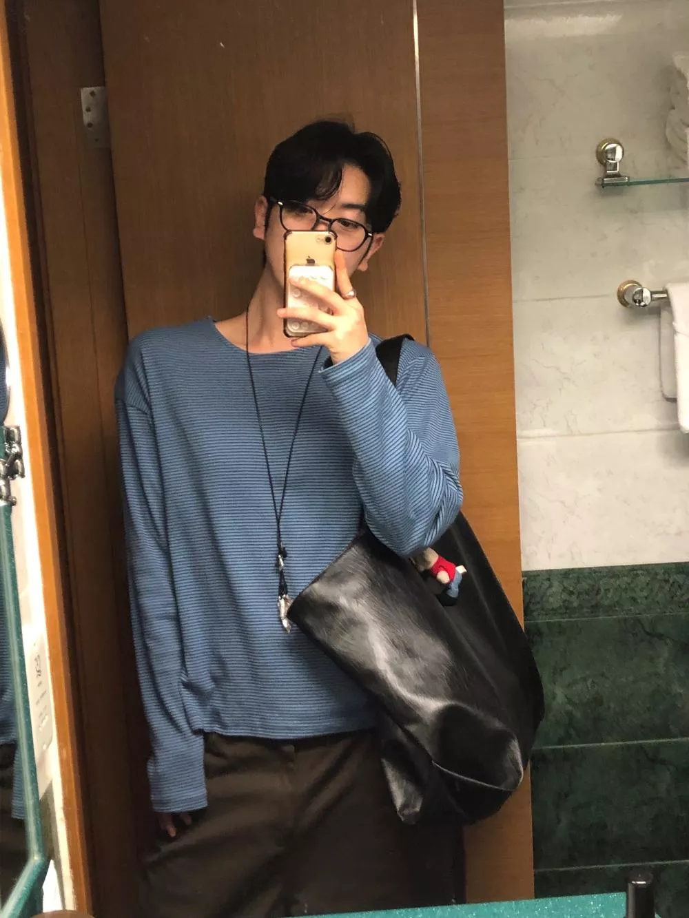 CJ15_繆思條紋 圓領上衣