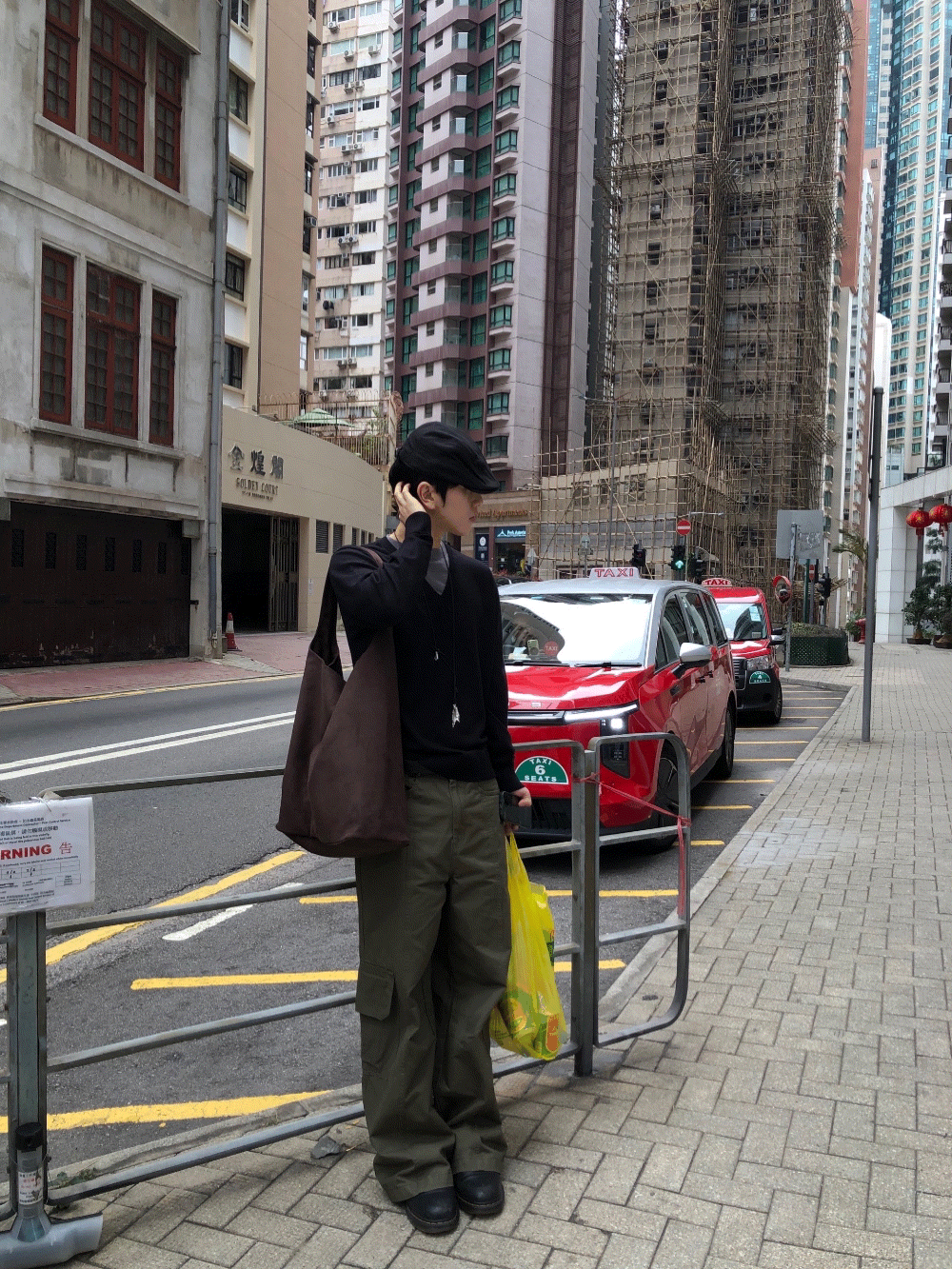 CJ13_馬丁復古 水洗工裝褲