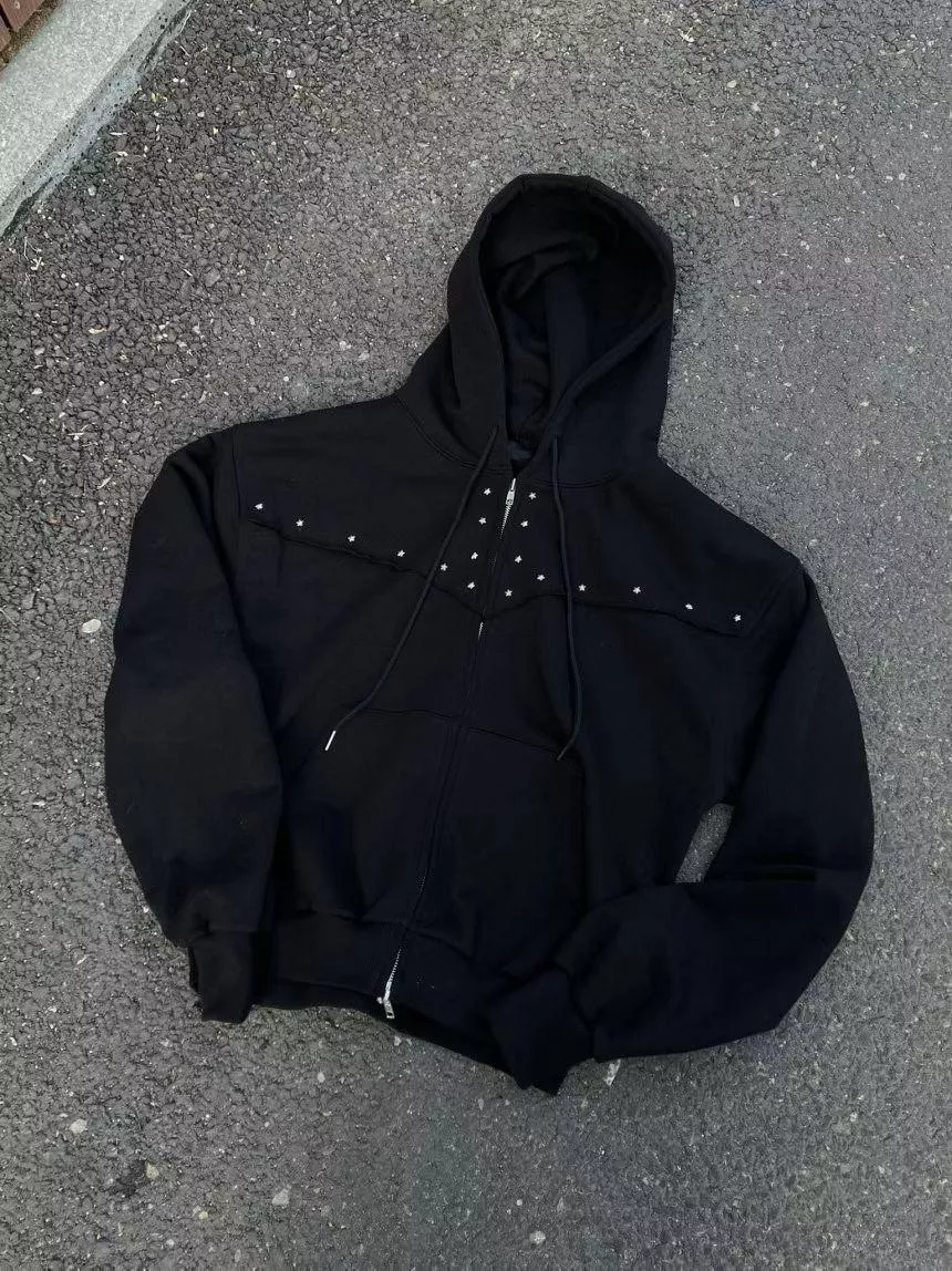 CH21_星星西部 連帽拉鍊衫