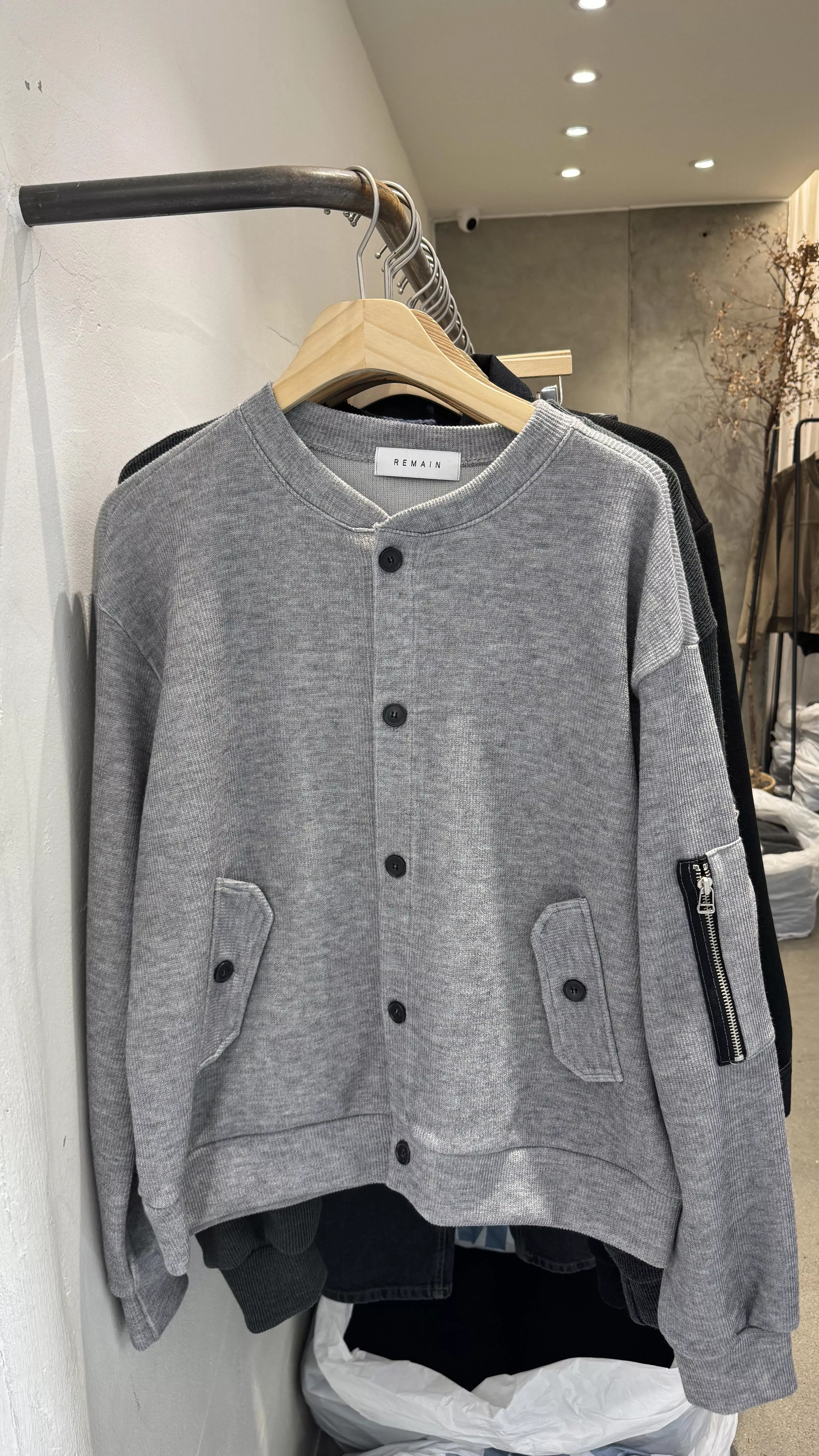 CH17_飛行MA-1 針織工裝夾克