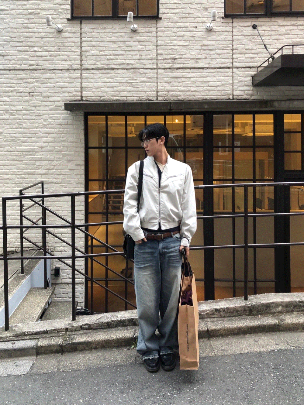 CK04_ 東京水洗 底部壓紋牛仔褲
