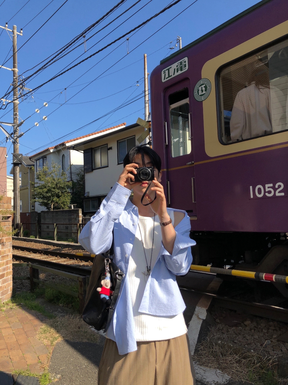 CK07_江之島 條紋襯衫