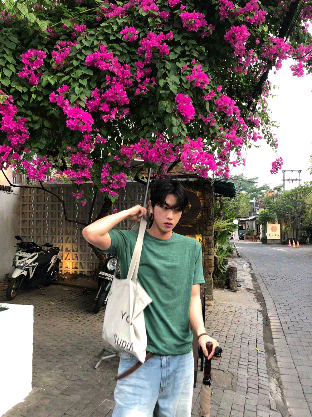 CL08_夏日渡假感 波浪短Tee