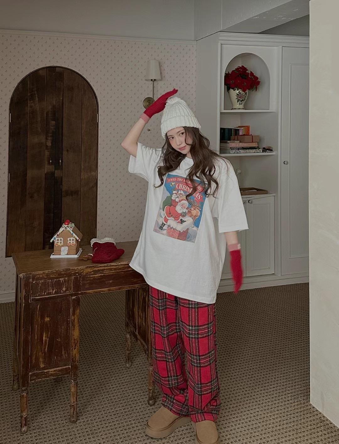 準備上工的Santa tee＃現貨