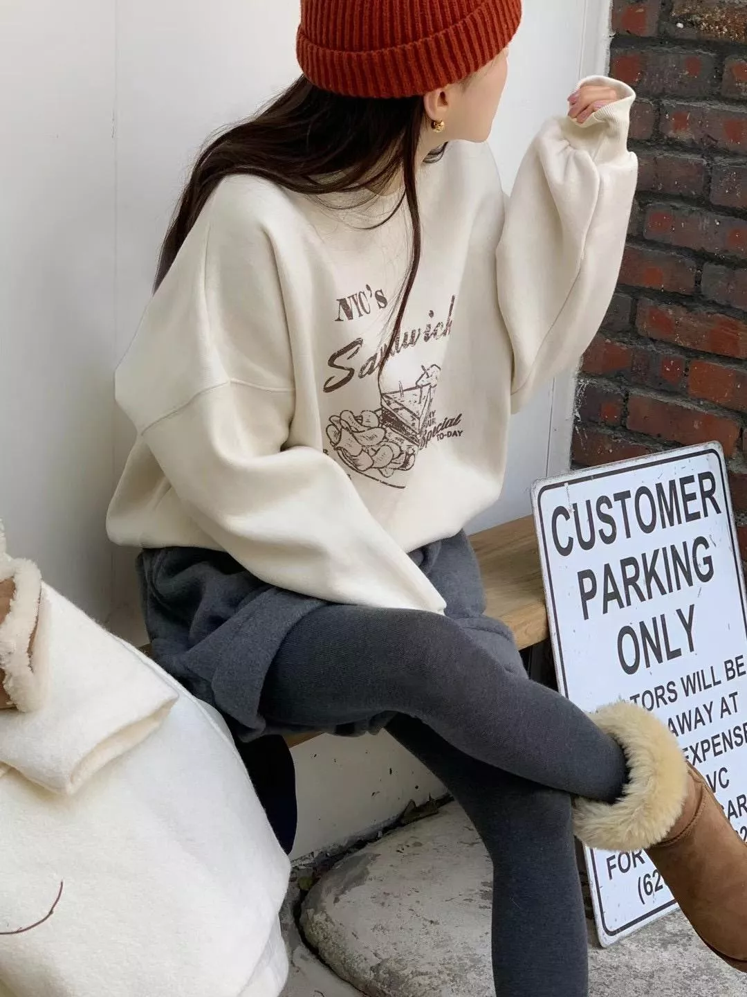 SALE 三明治短絨毛mtm