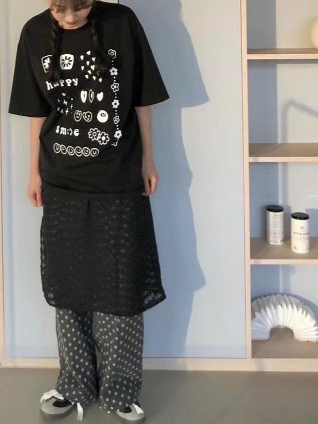 童趣塗鴉印花t