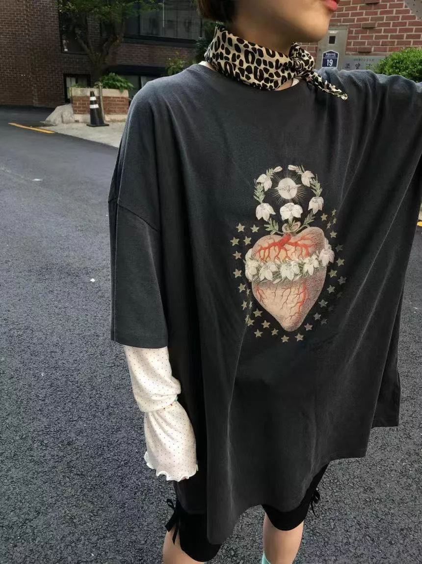 藤蔓之心寬鬆t