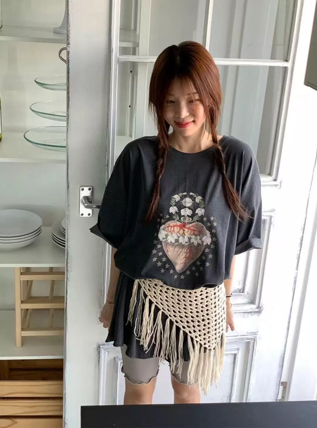 藤蔓之心寬鬆t