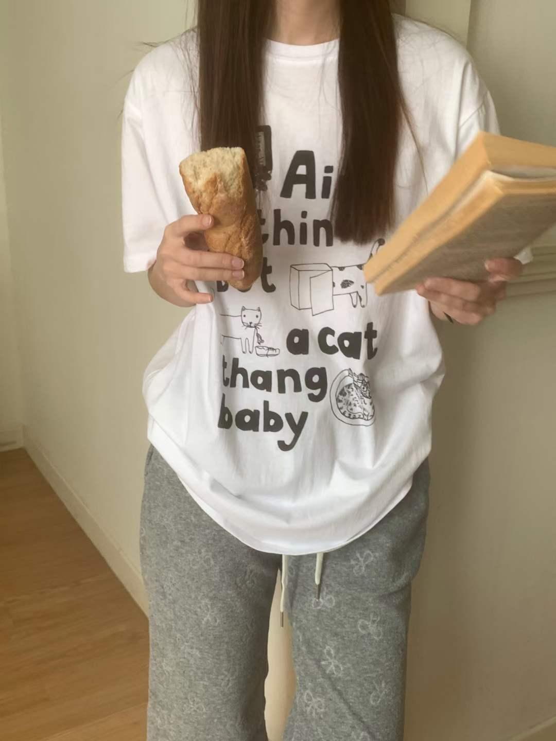 貓奴必收短袖t