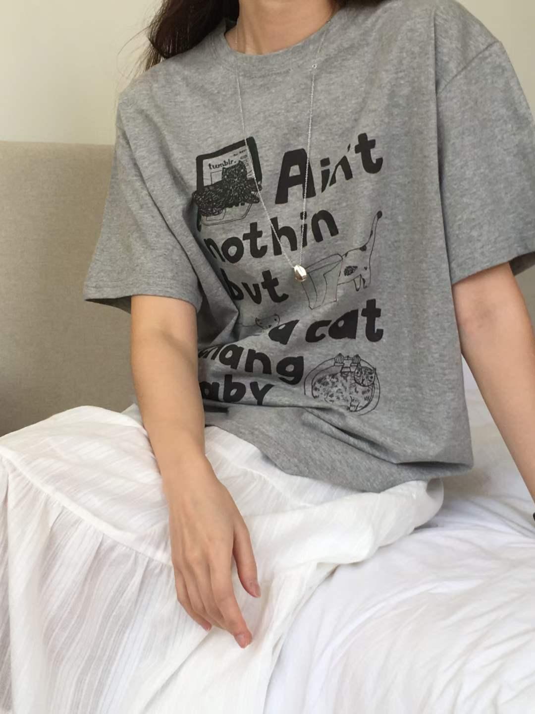 貓奴必收短袖t