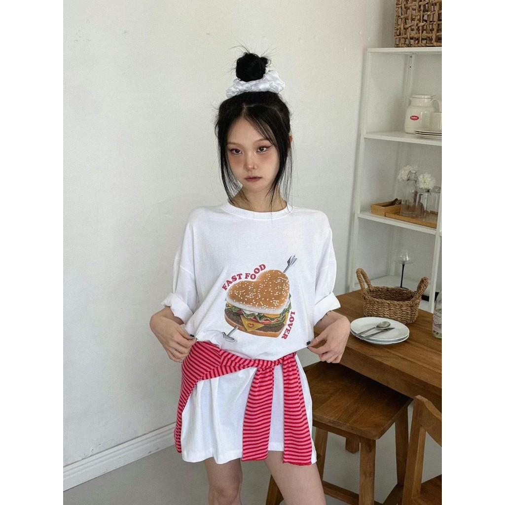 fast food lover短袖t