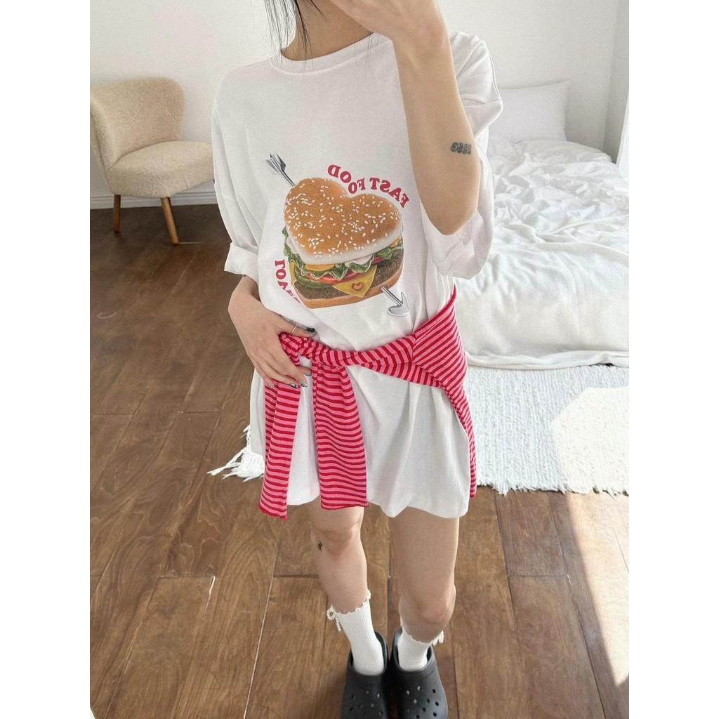 fast food lover短袖t